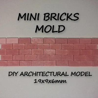 Khuôn đúc gạch mini (miniature bricks mold)