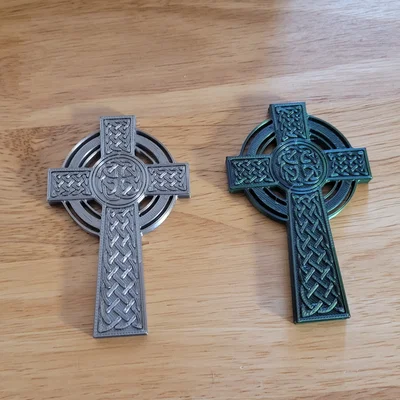 Mô hình Thánh giá Celtic (Celtic Cross) in 3D nghệ thuật