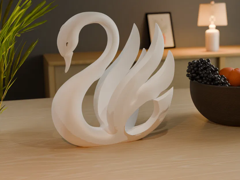 Mô hình Thiên Nga (Swan Figurine) - Image 1