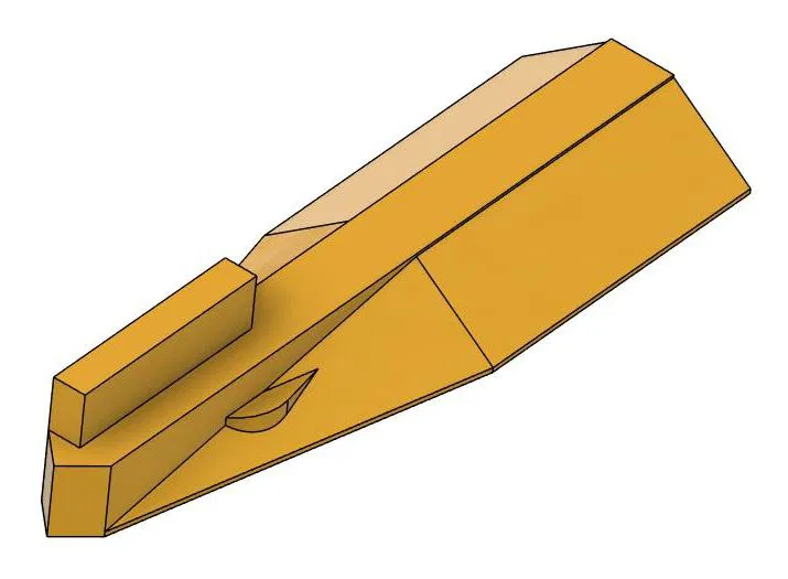 Sy's Peglock - Bản mẫu khối âm (Negative Body Template) - Image 2