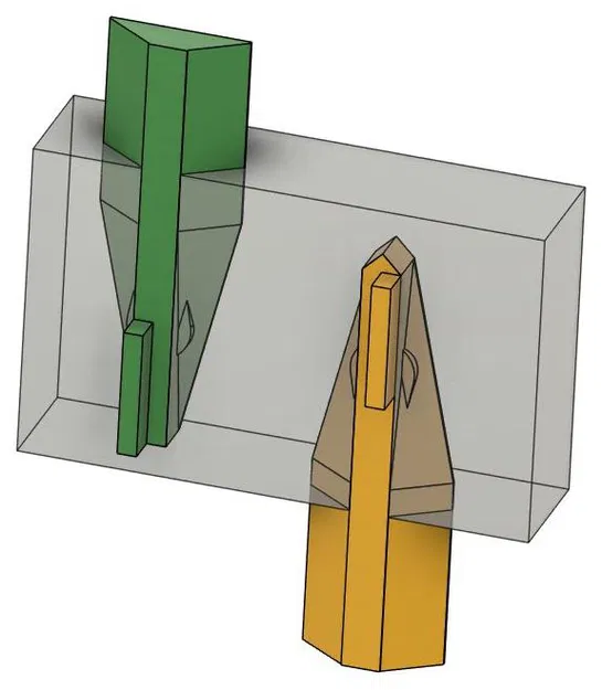 Sy's Peglock - Bản mẫu khối âm (Negative Body Template) - Image 3