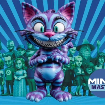 Mô hình 3D Mèo Cheshire Minix: Ấn tượng, độc đáo và dễ in