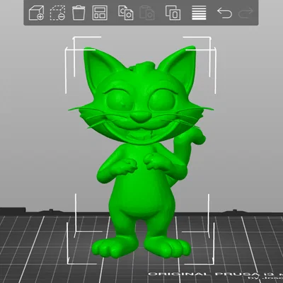 Mô hình 3D Mèo Cheshire Minix: Ấn tượng, độc đáo và dễ in
