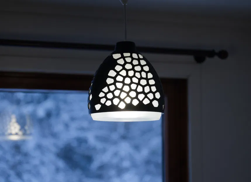 Chụp đèn 3 mảnh đa năng cho dây treo đèn - Image 1