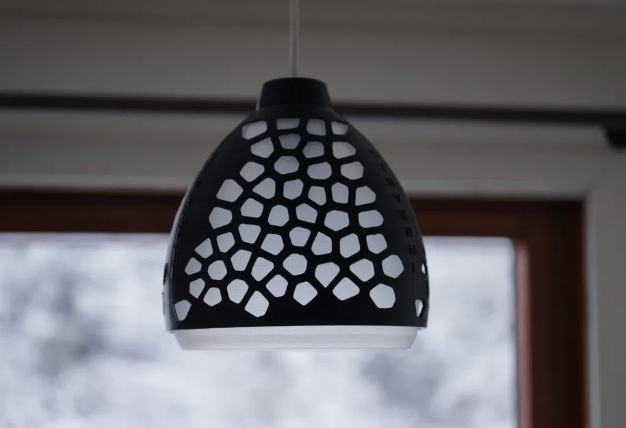 Chụp đèn 3 mảnh đa năng cho dây treo đèn - Image 2