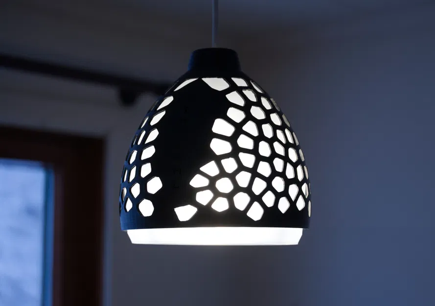 Chụp đèn 3 mảnh đa năng cho dây treo đèn - Image 3