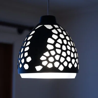 Chụp đèn 3 mảnh đa năng cho dây treo đèn