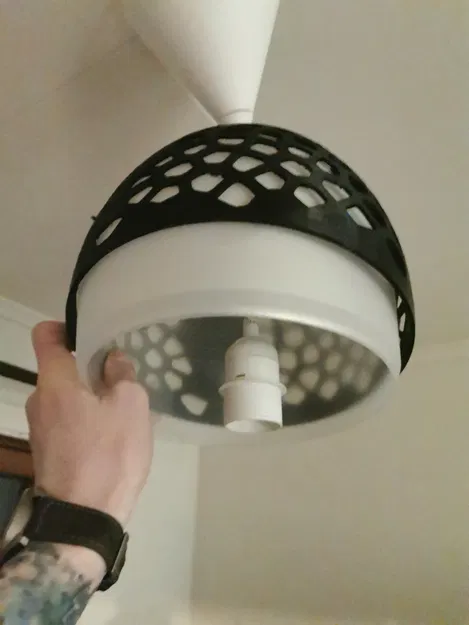 Chụp đèn 3 mảnh đa năng cho dây treo đèn - Image 6