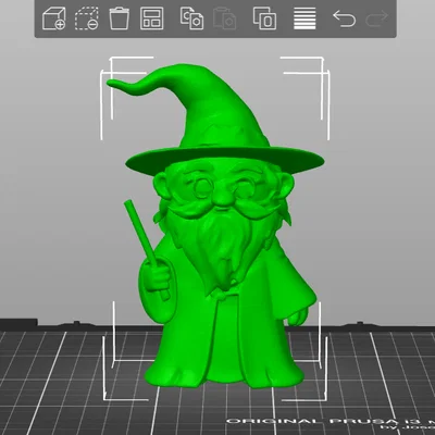 Mô hình Dumbledore Minix Figure 3D - Phép thuật trên bàn làm việc