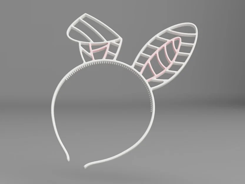 Bờm tai thỏ (Bunny headband) - Image 1