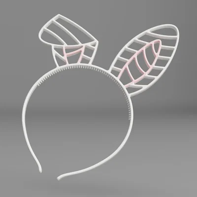 Bờm tai thỏ (Bunny headband)