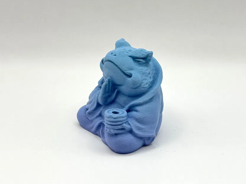 Zen Frog Sage – Tượng Chú Ếch Thiền Sư Độc Đáo - Image 2