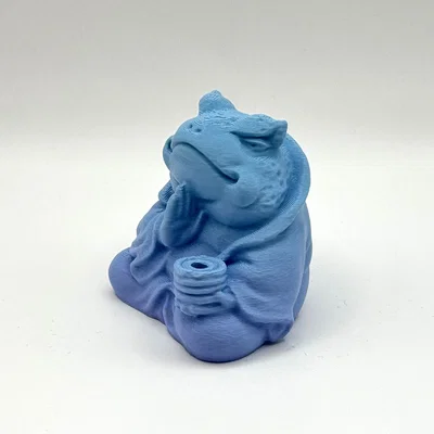 Zen Frog Sage – Tượng Chú Ếch Thiền Sư Độc Đáo