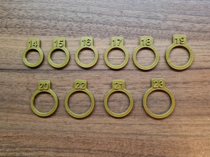 Bộ đo size nhẫn (Ring sizer) - Image 1