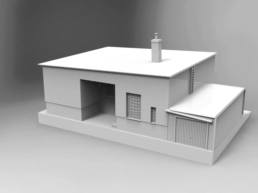 Nhà ở tỉ lệ N (N SCALE HOUSE) - Image 4