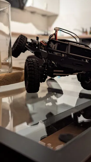 Nâng cấp chân đế giảm xóc FMS FCX18 LC80 cho khả năng vượt địa hình - Image 2