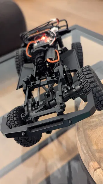 Nâng cấp chân đế giảm xóc FMS FCX18 LC80 cho khả năng vượt địa hình - Image 4