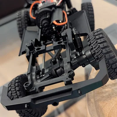Nâng cấp chân đế giảm xóc FMS FCX18 LC80 cho khả năng vượt địa hình