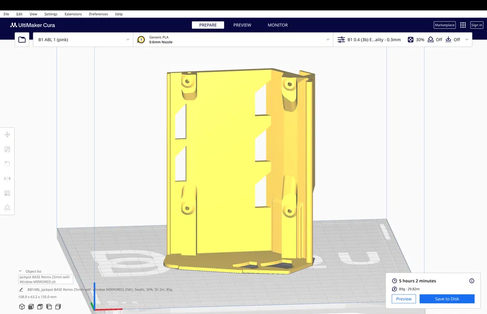 Hộp chứa bo mạch Jackpot CNC cho LowRider v3 (thêm 25mm không gian, cửa sổ mica) - Image 3