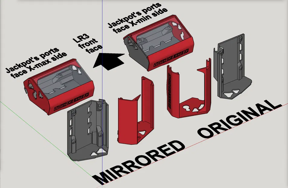 Hộp chứa bo mạch Jackpot CNC cho LowRider v3 (thêm 25mm không gian, cửa sổ mica) - Image 7