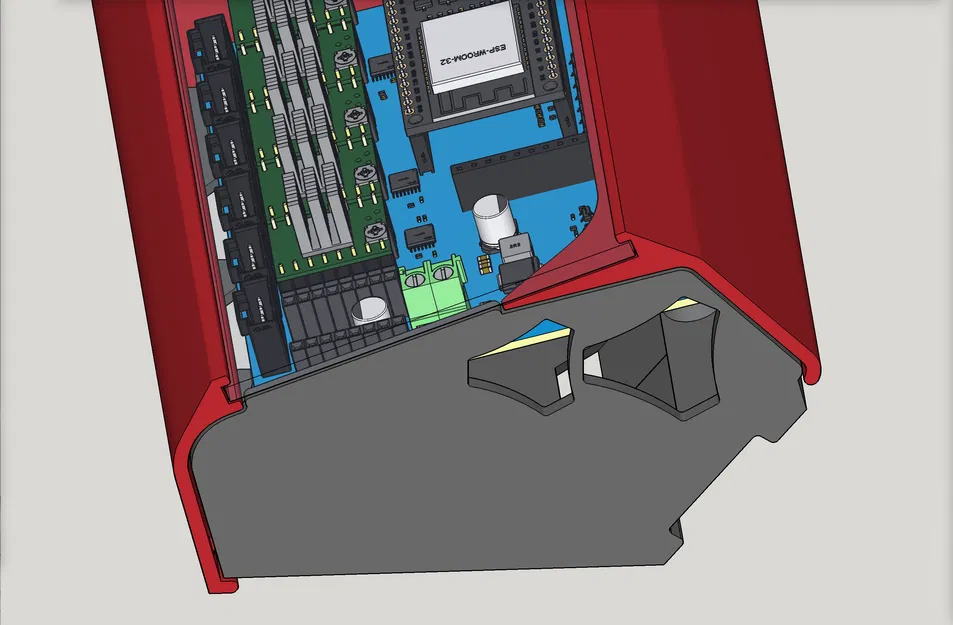 Hộp chứa bo mạch Jackpot CNC cho LowRider v3 (thêm 25mm không gian, cửa sổ mica) - Image 10