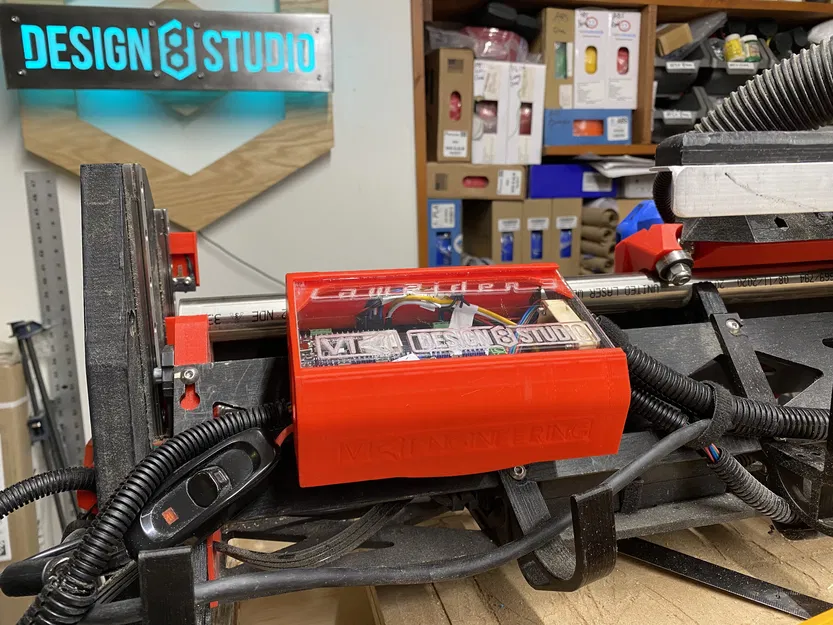 Hộp chứa board điều khiển Jackpot CNC cho LowRider v3 (bản 1.1, mở rộng 25mm) - Image 1