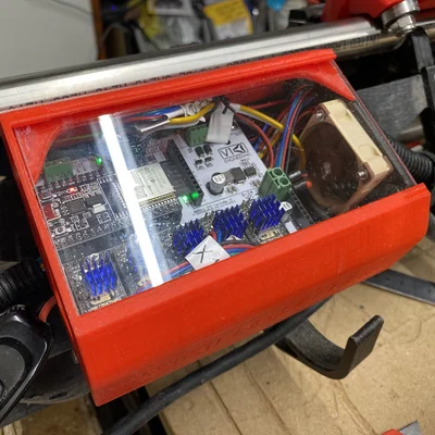 Hộp chứa board điều khiển Jackpot CNC cho LowRider v3 (bản 1.1, mở rộng 25mm)