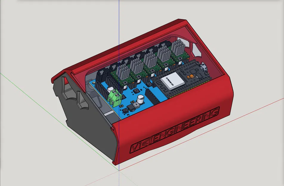 Hộp chứa board điều khiển Jackpot CNC cho LowRider v3 (bản 1.1, mở rộng 25mm) - Image 8
