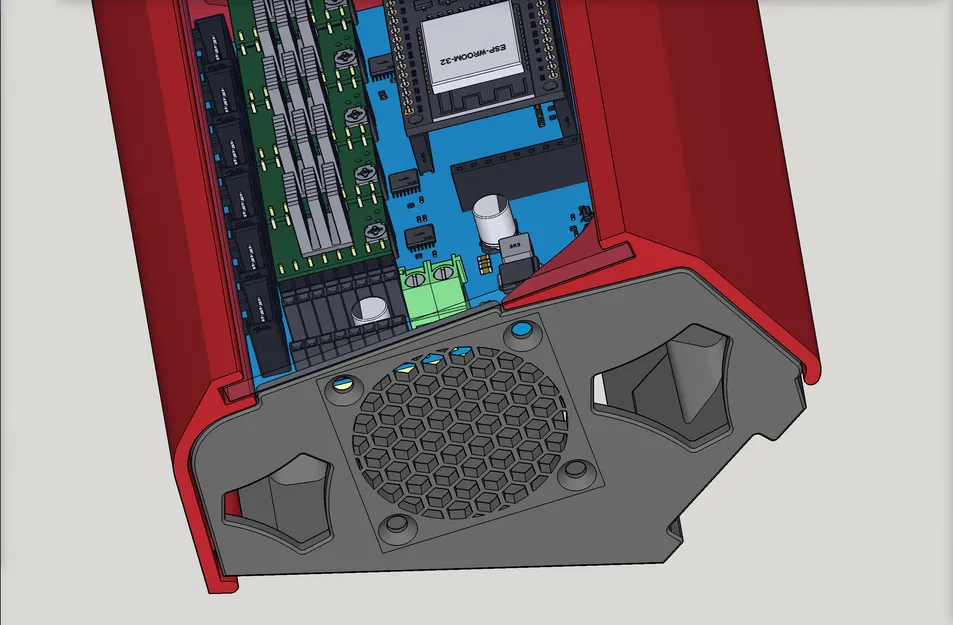 Hộp chứa board điều khiển Jackpot CNC cho LowRider v3 (bản 1.1, mở rộng 25mm) - Image 12