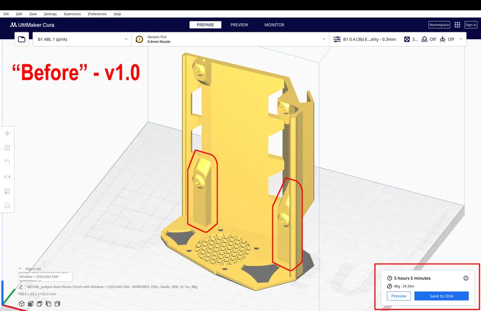 Hộp chứa board điều khiển Jackpot CNC cho LowRider v3 (bản 1.1, mở rộng 25mm) - Image 15