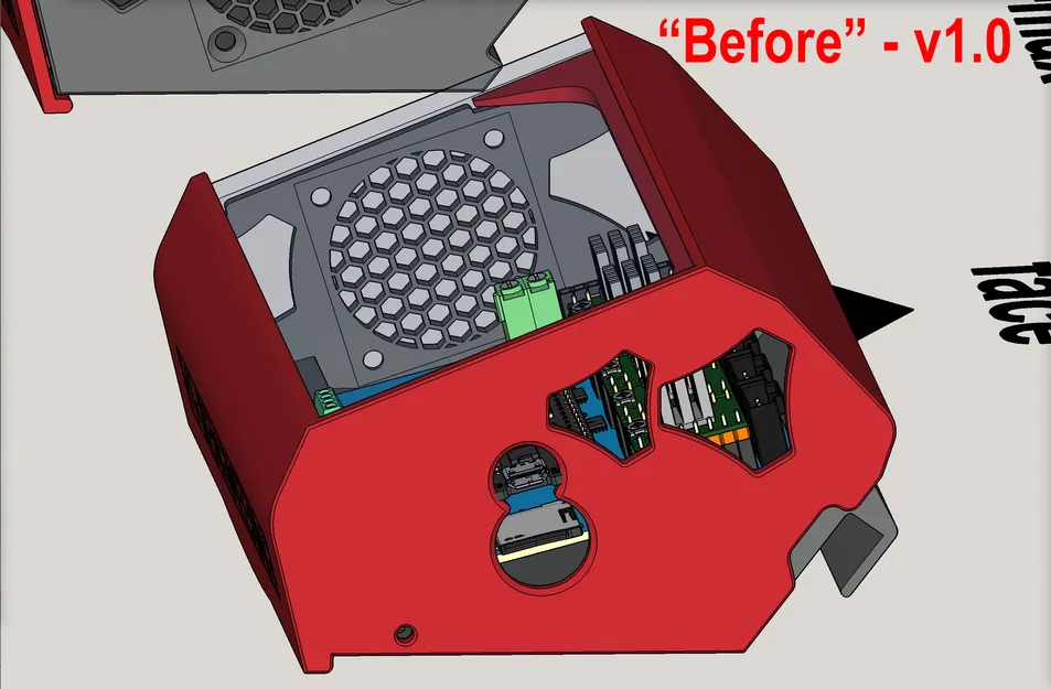 Hộp chứa board điều khiển Jackpot CNC cho LowRider v3 (bản 1.1, mở rộng 25mm) - Image 17