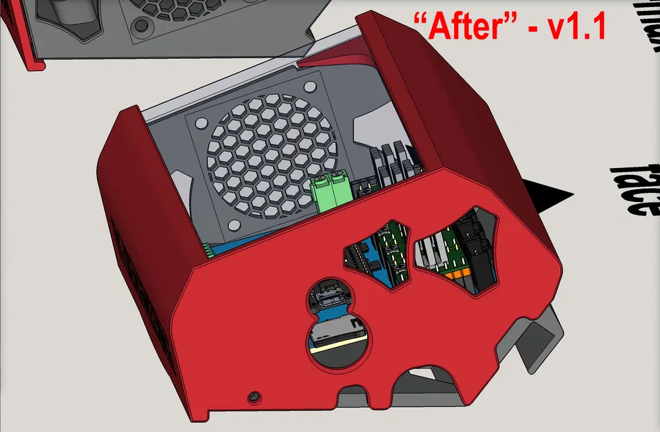 Hộp chứa board điều khiển Jackpot CNC cho LowRider v3 (bản 1.1, mở rộng 25mm) - Image 18