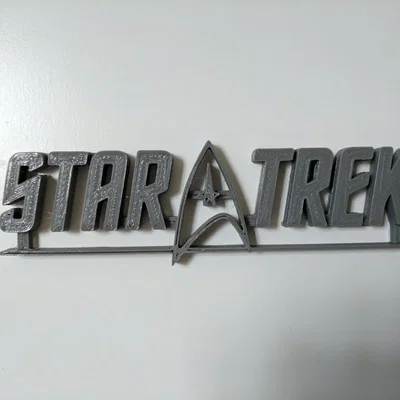 Mô hình Logo Star Trek