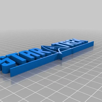 Mô hình Logo Star Trek
