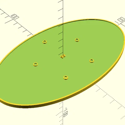 Đế oval cho Warhammer/Wargaming - có chỗ gắn nam châm - tùy chỉnh được