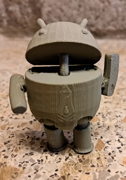 Mô hình logo Android với các bộ phận cử động linh hoạt - Image 4