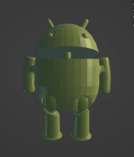 Mô hình logo Android với các bộ phận cử động linh hoạt - Image 5