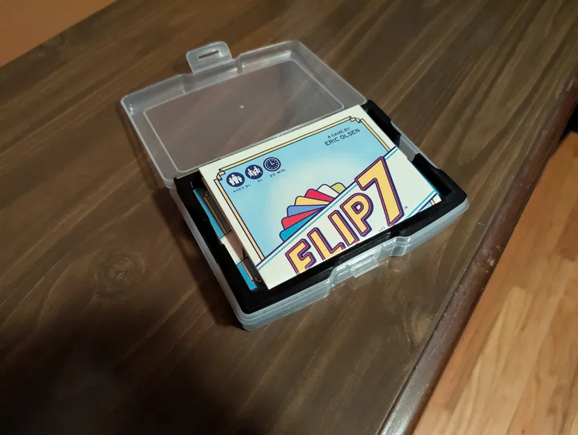 Khay đựng bài 3D Photo Caddy cho board game Flip 7 - Image 2