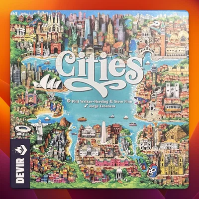 Khay đựng (Insert) cho board game Cities