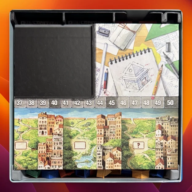 Khay đựng (Insert) cho board game Cities - Image 2