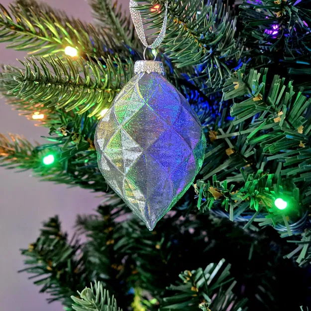 Đồ trang trí cây thông Noel kiểu xoắn ốc Low Poly - Image 3