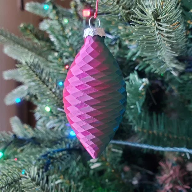 Đồ trang trí cây thông Noel kiểu xoắn ốc Low Poly - Image 9