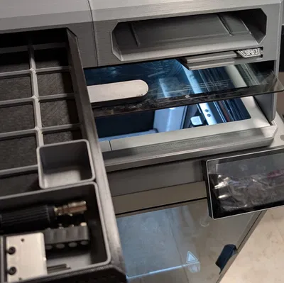 K2 Plus - CFS Riser, thông gió và lưu trữ