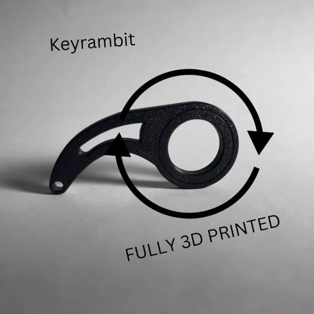 Keyrambit: Móc khóa xoay tay giải trí độc đáo cho mọi người - Image 1