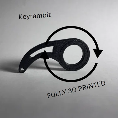 Keyrambit: Móc khóa xoay tay giải trí độc đáo cho mọi người