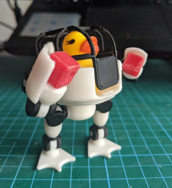 Duck Mecha: Bộ khung robot DK-01 Loader cho vịt cao su - Image 1