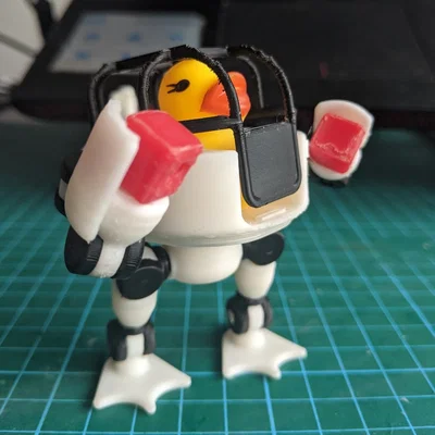 Duck Mecha: Bộ khung robot DK-01 Loader cho vịt cao su