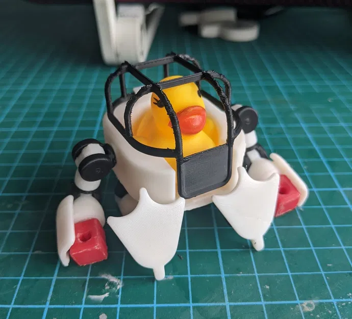Duck Mecha: Bộ khung robot DK-01 Loader cho vịt cao su - Image 2