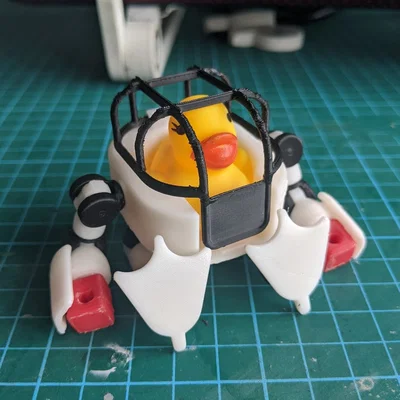 Duck Mecha: Bộ khung robot DK-01 Loader cho vịt cao su