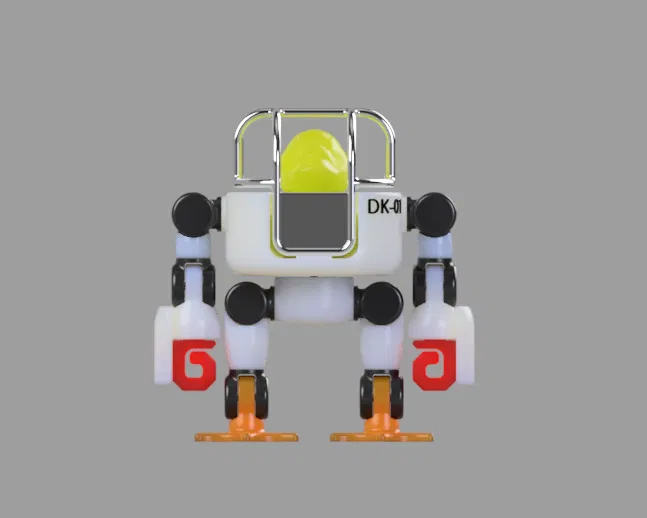 Duck Mecha: Bộ khung robot DK-01 Loader cho vịt cao su - Image 3